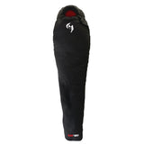 Black Wolf ProSeries SB M5 Sleeping Bag, isolated on white background.