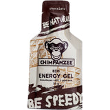 The Chimpanzee Energy Gel by Chimpanzee, featuring Himalayan salt, guarana, and bio agave syrup, provides instant energy in a 35g pouch.