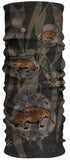 The "Headsox Wildlife Conservation" by Headsox features microfiber fabric with stylized echidnas and abstract designs on a dark background, ideal for wildlife conservation enthusiasts and outdoor lovers.
