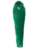 Black Wolf ProSeries SB M5 synthetic mummy-style sleeping bag with ClusterLoft fill isolated on white background.