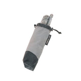 Compact, folded umbrella in a Sea to Summit Ultra-Sil Peg and Utensil Bag.