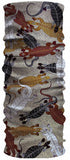 A close-up of a Headsox Australian Indigenous Art bandana.
