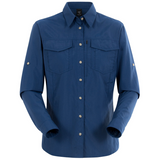 Mont Women's Lifestyle Vented Shirt designed for women, with long sleeves, two chest pockets, and bug-off anti-mosquito repellent.