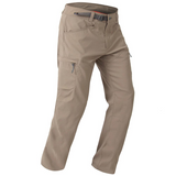 Mont Men's Mojo Stretch Long Pants with zippered pockets, articulated knees, and a built-in belt, displayed against a white background.