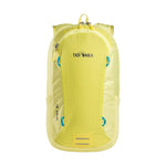 A Tatonka Baix 10 backpack with blue and yellow accents.