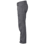 Mont Men's Mojo Stretch Long Pants with articulated knees and side pockets displayed on a white background.