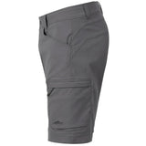 Mont Men's Mojo Stretch Shorts with cargo pockets, featuring reinforced seams and UPF40+ protection, including a logo on the left pocket.