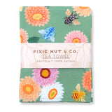 Pixie Nut & Co.Strawflower & Native Bees Australian Tea Towel