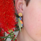 Pixie Nut & Co. Australian Bird Earrings
