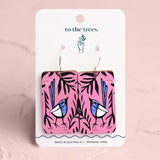 To The Trees Superb Fairy Wren Earrings