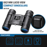 Barska Lucid View 8 X 21 Compact Binoculars