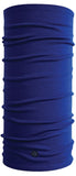 A Blue Headsox 100% Australian Merino Wool neck gaiter on a white background.
