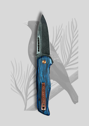 Koi Knives The Bowerbird | Male Folding Knife