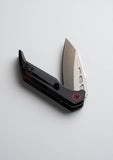 Koi Knives "Georgia" | The Glossy Black Cockatoo EDC Pocket Knife