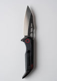 Koi Knives "Georgia" | The Glossy Black Cockatoo EDC Pocket Knife