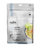 Radix Indian curry powder with higher fatty acid levels and energy density.