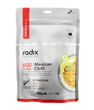 Nutrient values enhanced by Radix Nutrition's Radix Original 600kCal Meals.