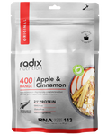A package of Radix Original 400kCal Breakfasts, advertising 400 calories, 21 grams of protein, and being gluten-free for athletes and an active lifestyle.
