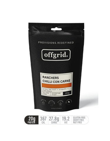 Offgrid Ranchers Chilli Con Carne - Heat & Eat Meal