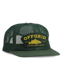 Offgrid Felt Badge Green Cap
