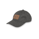 A Sunday Afternoons Ridgeline Cap with a brown patch on it, providing UPF 50+ sun protection.