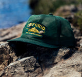 Offgrid Felt Badge Green Cap
