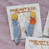 Pixie Nut & Co. Australian Bird Earrings