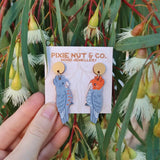 Pixie Nut & Co. Australian Bird Earrings