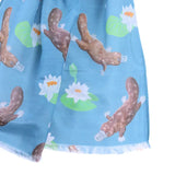Pixie Nut & Co. Australian Wildlife Silk/Cotton Scarf