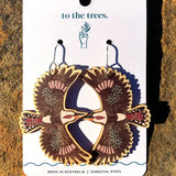 To The Trees Flying Kookaburra Earrings