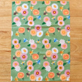 Pixie Nut & Co.Strawflower & Native Bees Australian Tea Towel