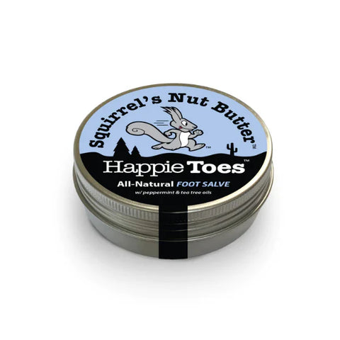 Squirrel's Nut Butter Happie Toes Foot Salve 57g Tin