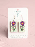 To The Trees Native Flower Earrings