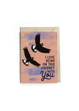 To The Trees Greeting Cards