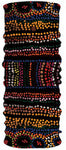 A vibrant Headsox Australian Indigenous Art bandana featuring Aboriginal Desert Art-inspired multi colored dots.