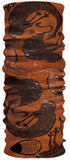 A brown and black Headsox Australian Indigenous Art vase with Aboriginal Desert Art influences.