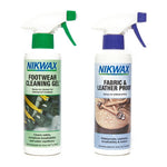 NikWax Twin Pack - Footwear Cleaning Gel / Fabric & Leather Proof 300ml