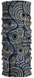 A close up of a Headsox Australian Indigenous Art scarf.