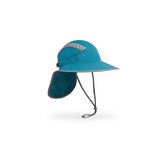 A Sunday Afternoons Ultra-Adventure Hat with a blue hat on a white background.