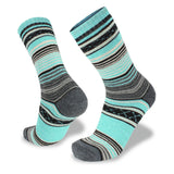 A pair of Wilderness Wear Merino Fusion Light Socks with elasticated arch support.